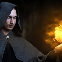 Агрессивный файербол.